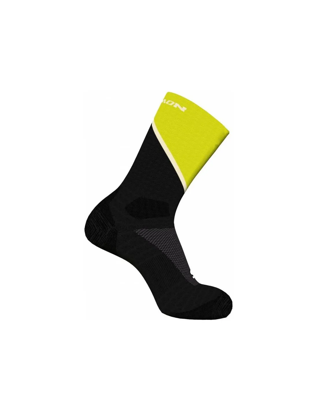 Calcetines de Trail Salomon Pulse Crew Negro/Amarillo