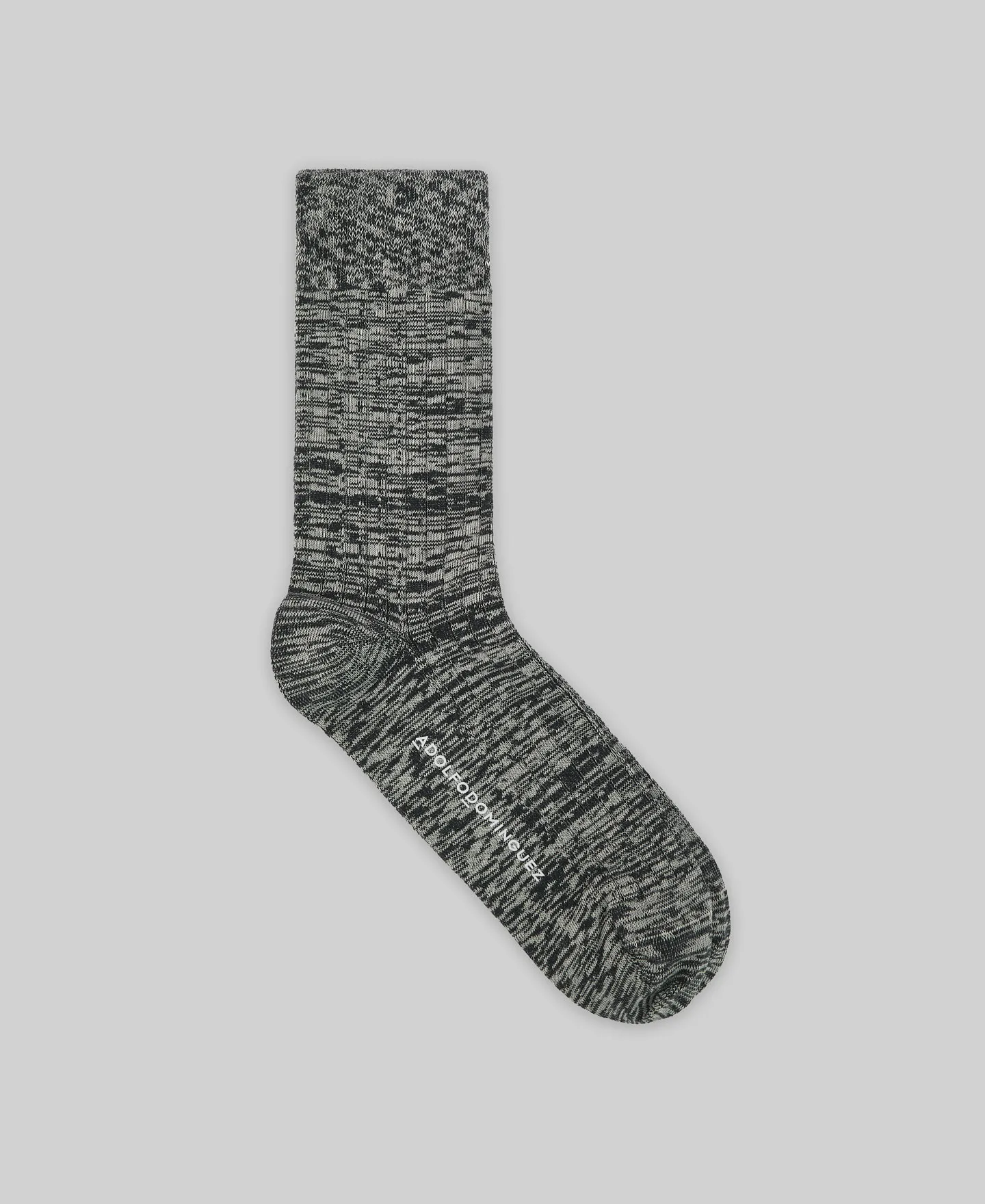 Calcetines jaspeados punto hombre