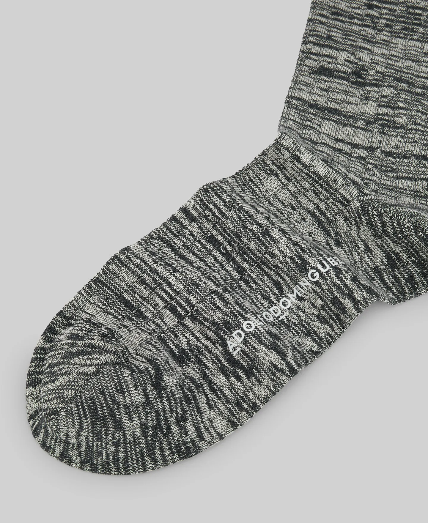 Calcetines jaspeados punto hombre