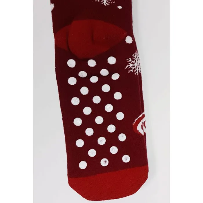 Calcetines Navidad iMorbidosi Algodón HS610NAT Rojo