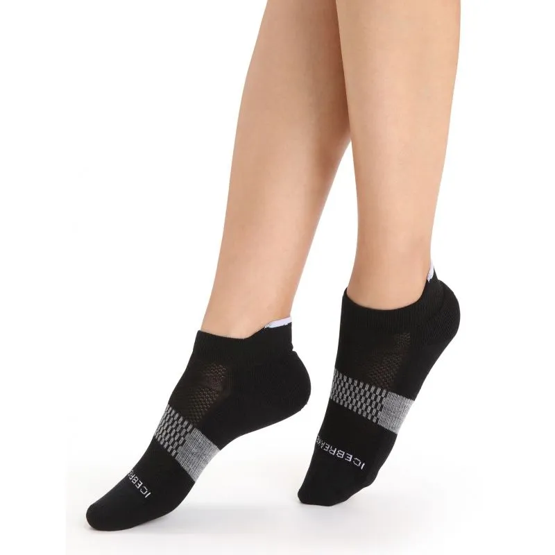 Calcetines para mujer Icebreaker Multisport Light Micro (Haze/azul/metro Hthr)