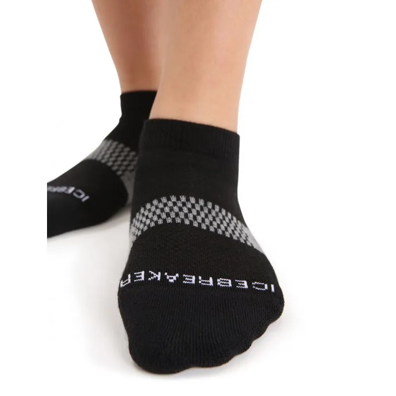 Calcetines para mujer Icebreaker Multisport Light Micro (Haze/azul/metro Hthr)