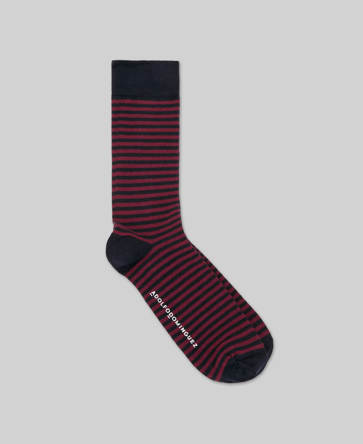 Calcetines rayas bicolor hombre