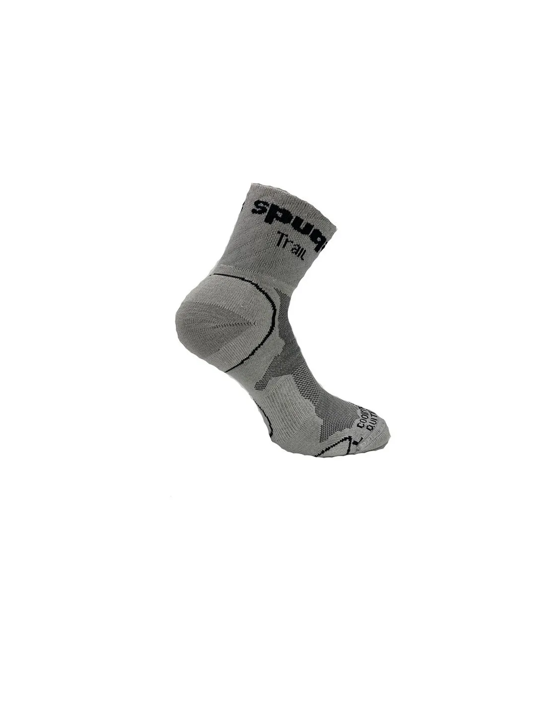 Calcetines Spuqs Coolmax Protect GRIS/NEGRO