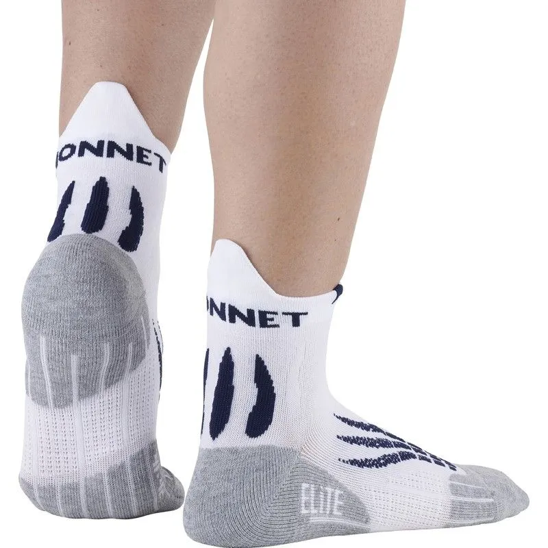 Calcetines trail/running Monnet Run Elite (BLANCO/GRIS)