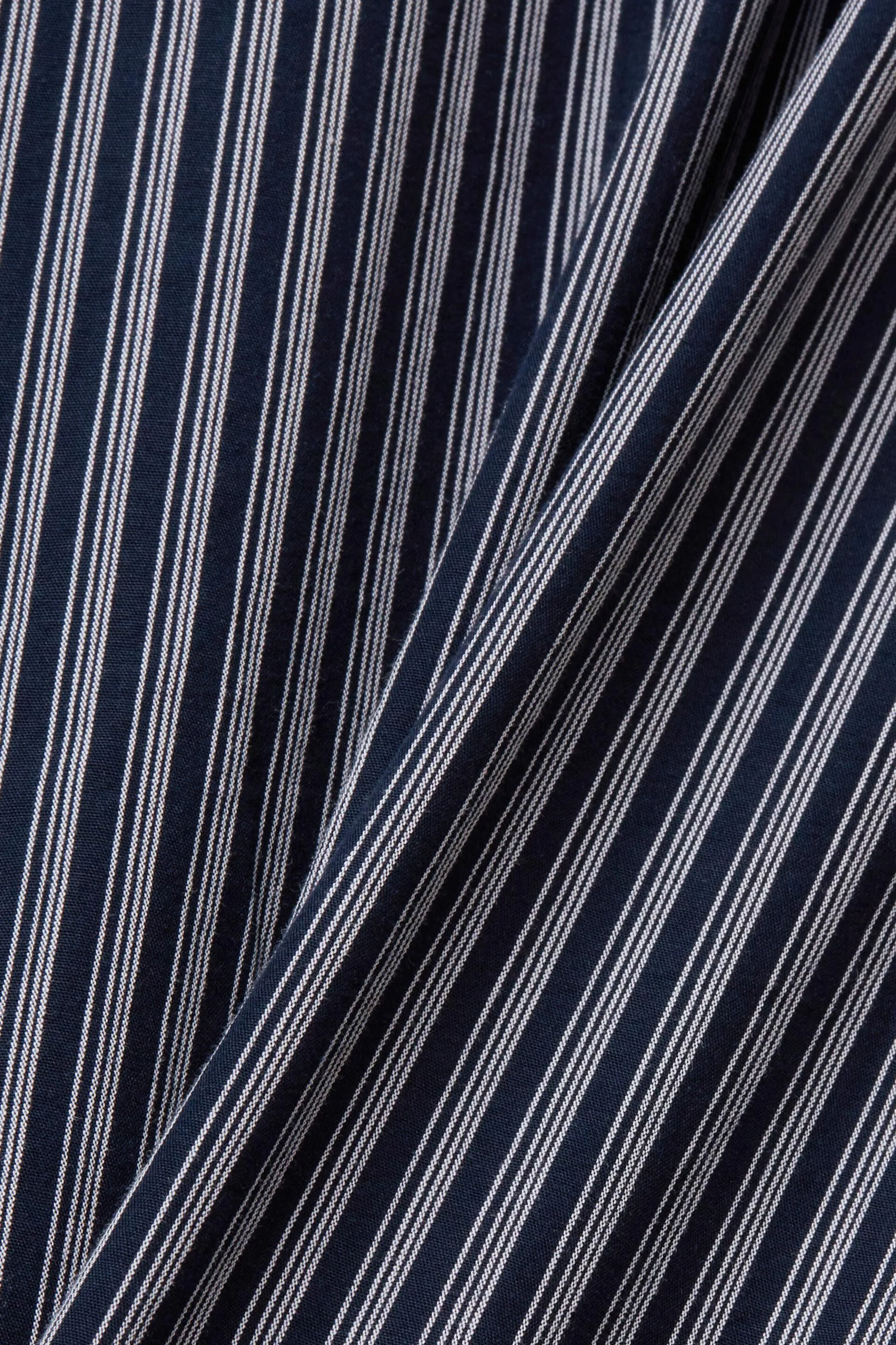 Camisa de algodón sostenible a rayas