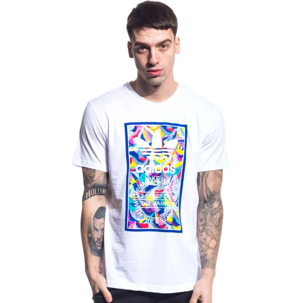 CAMISETA ADIDAS MOUNTAIN TONGUE TEE SS17 WHITE