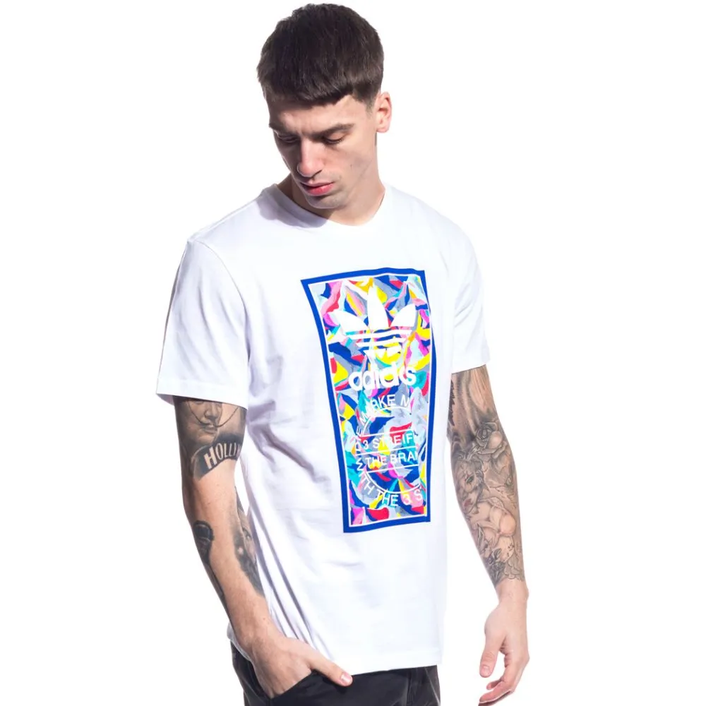CAMISETA ADIDAS MOUNTAIN TONGUE TEE SS17 WHITE