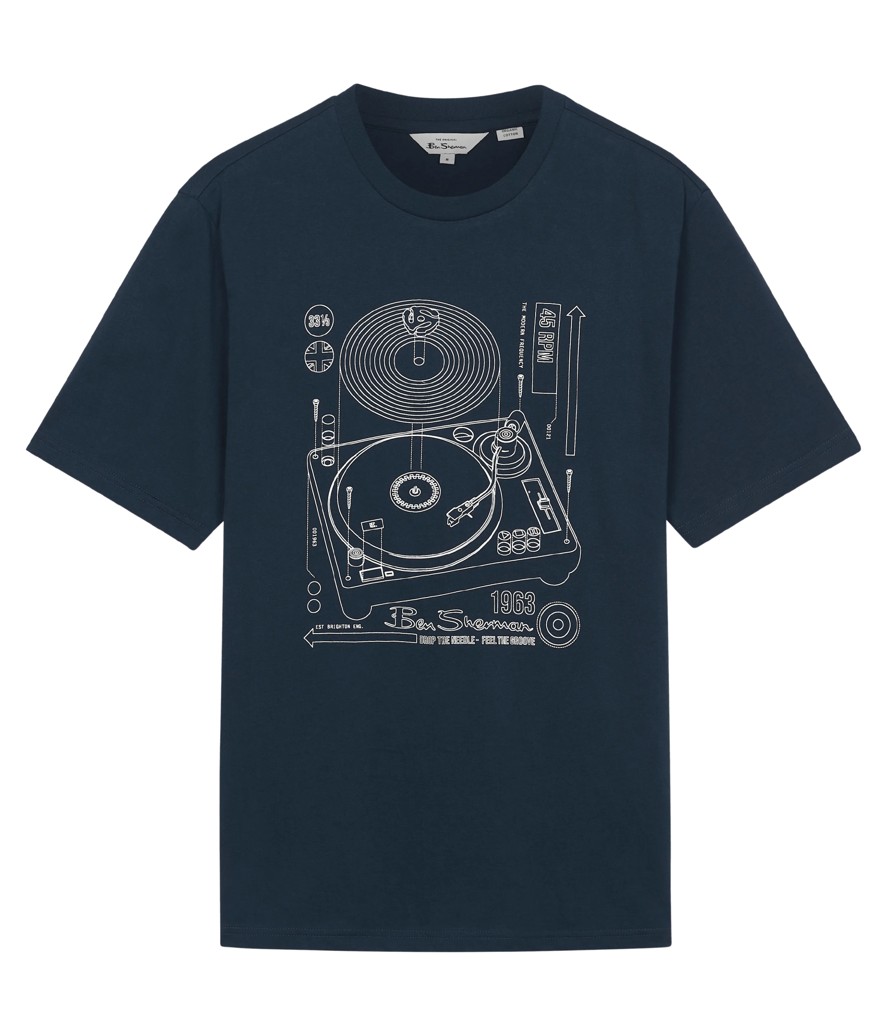 Camiseta Ben Sherman Linear Record Player