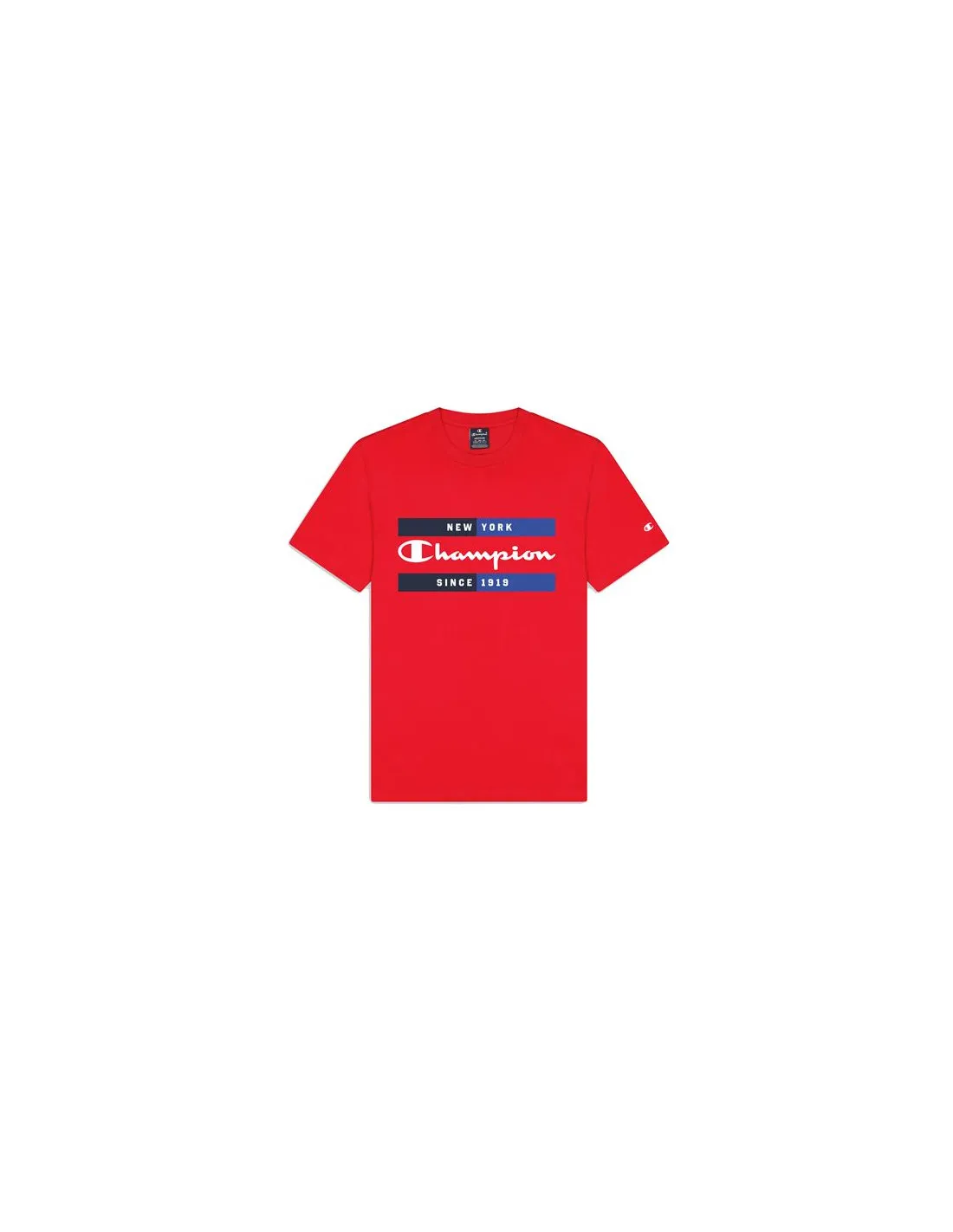 Camiseta Champion Crewneck Rojo Hombre