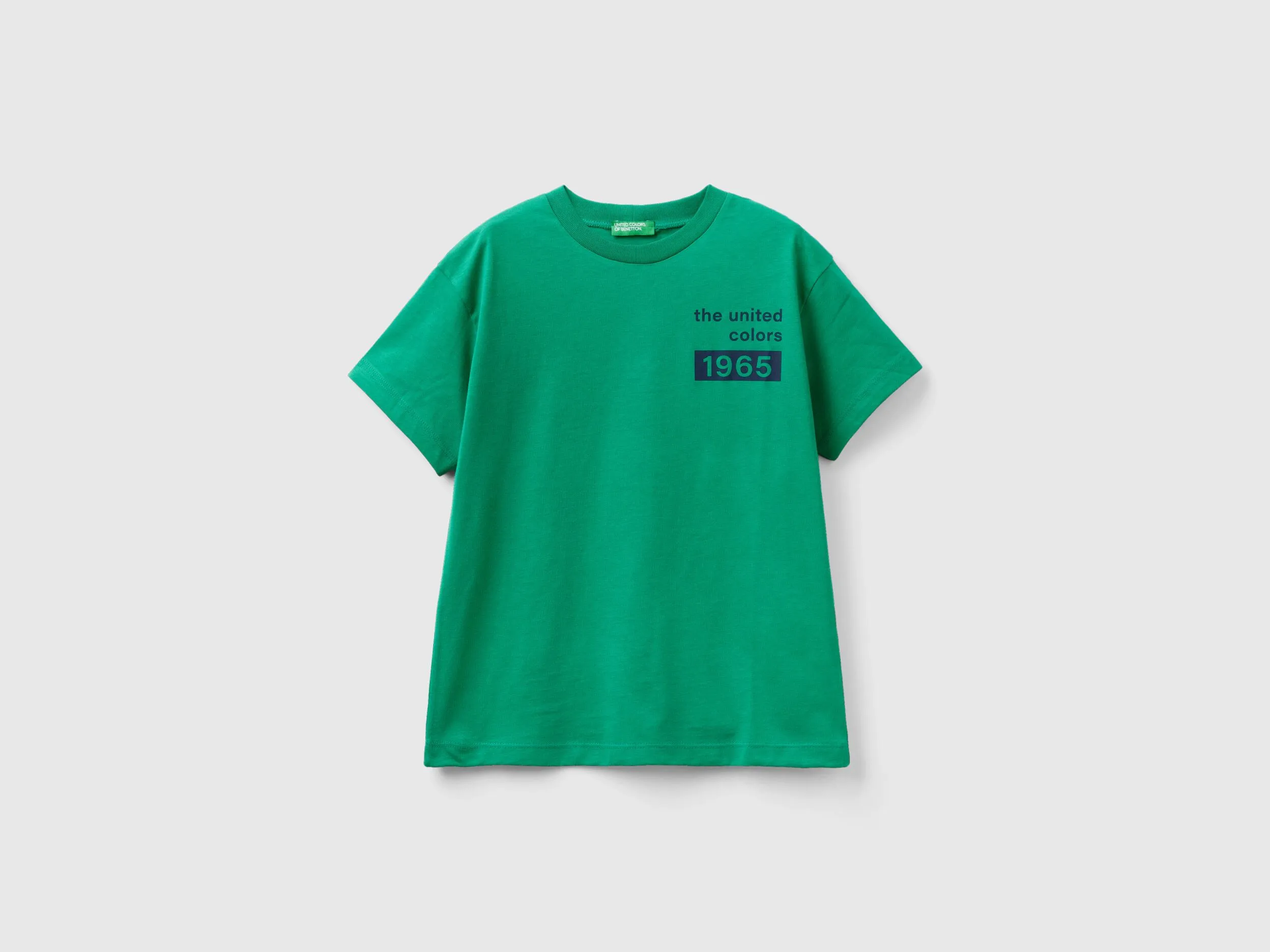 Camiseta de 100 % algodón con logotipo