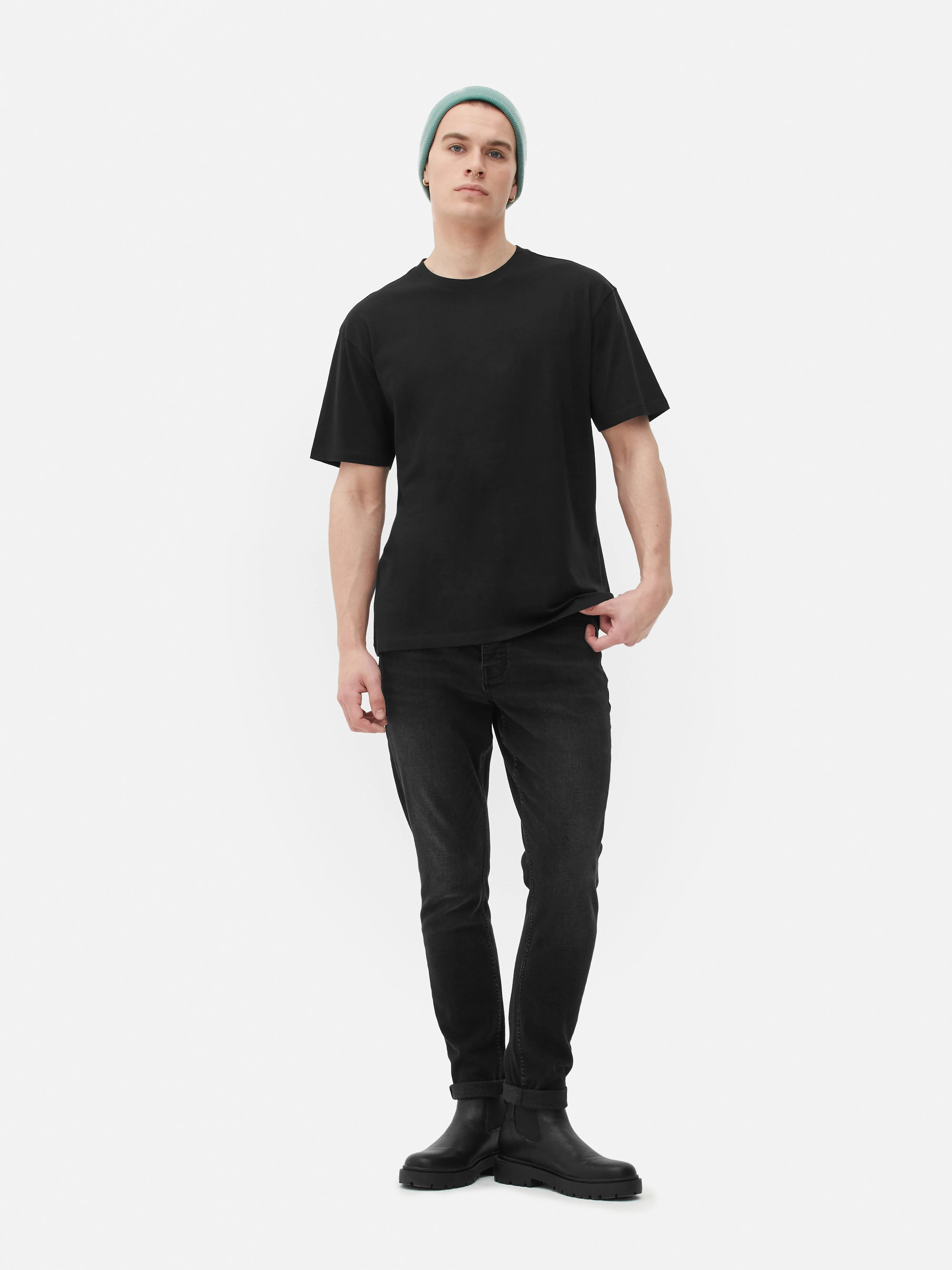 Camiseta de corte holgado
