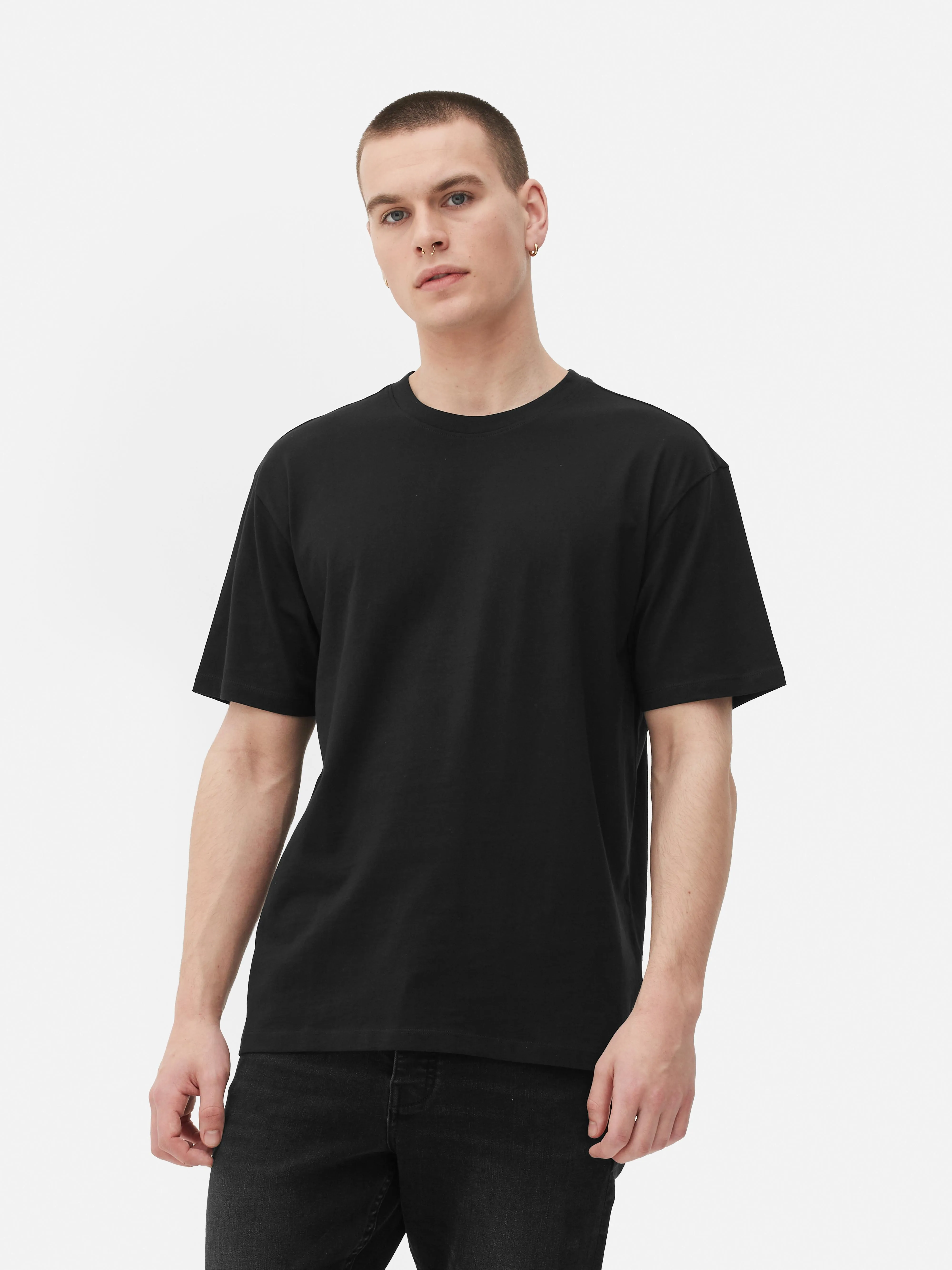 Camiseta de corte holgado