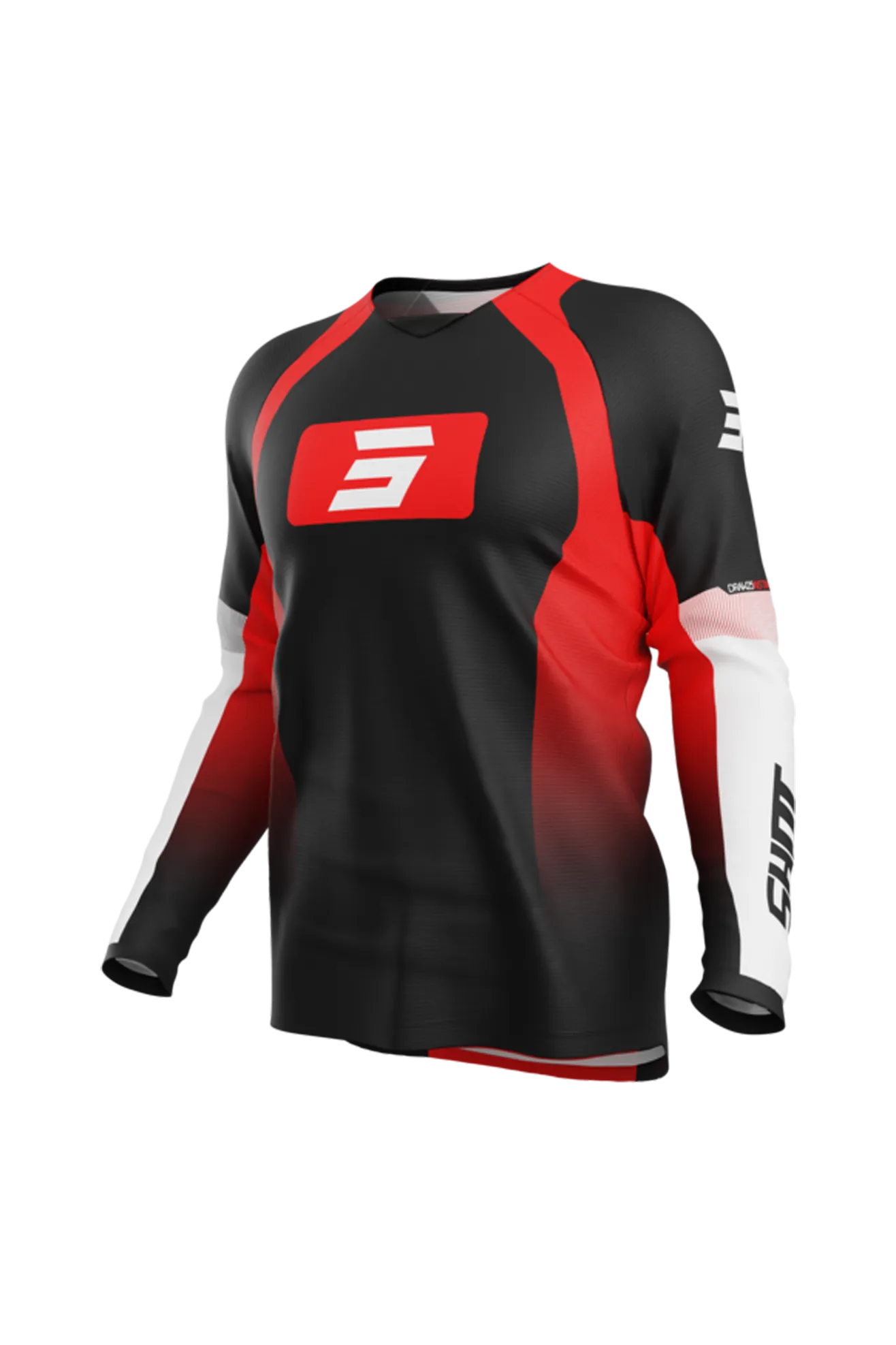 Camiseta de Cross Shot Draw Instinct Roja 