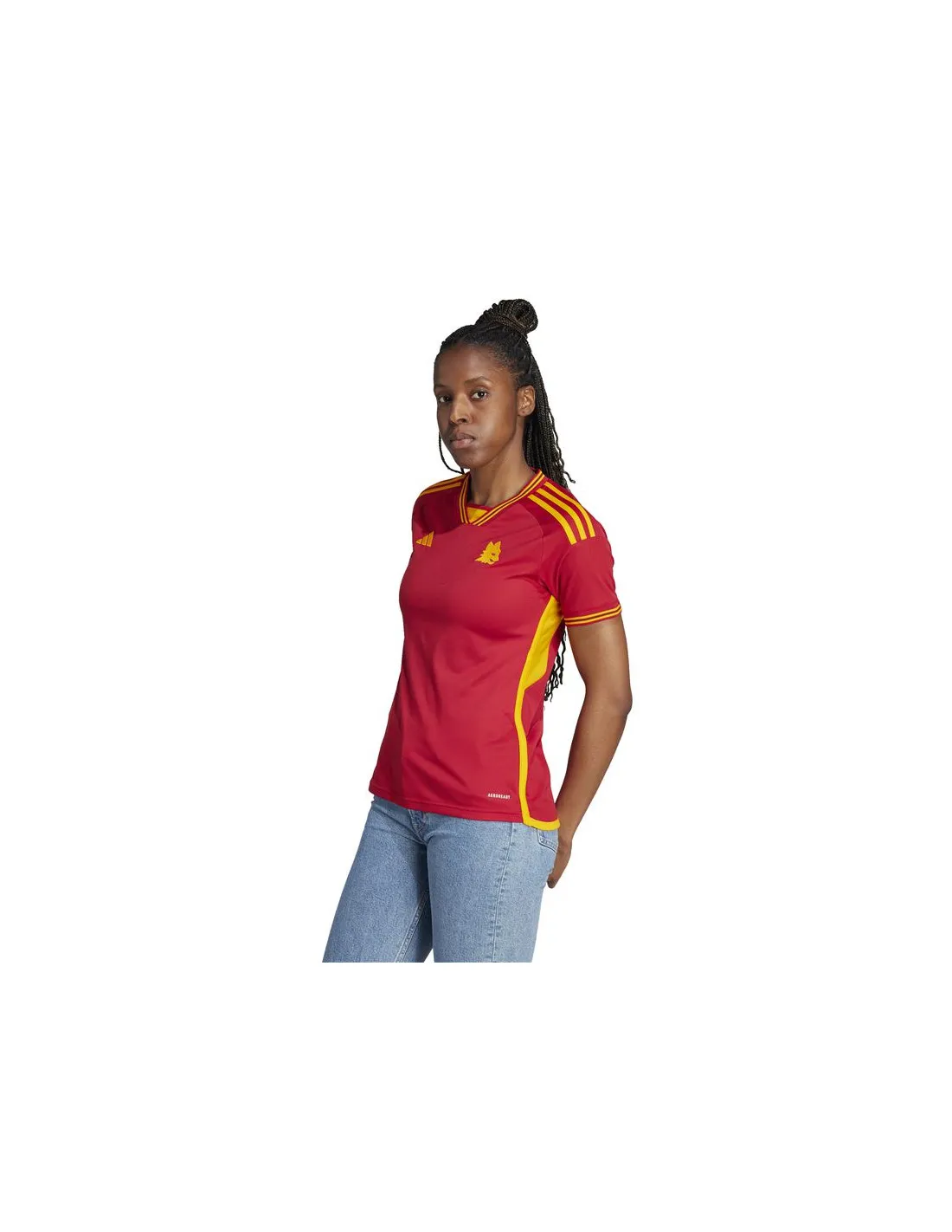 Camiseta de Fútbol adidas Roma H Jsy Mujer Rovieq