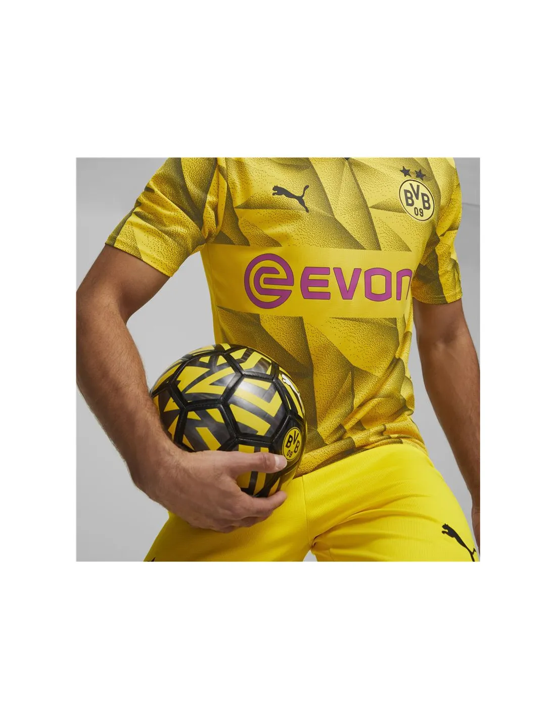 Camiseta de Fútbol Puma Borussia Dortmund 3Rd Repli Hombre Amarillo