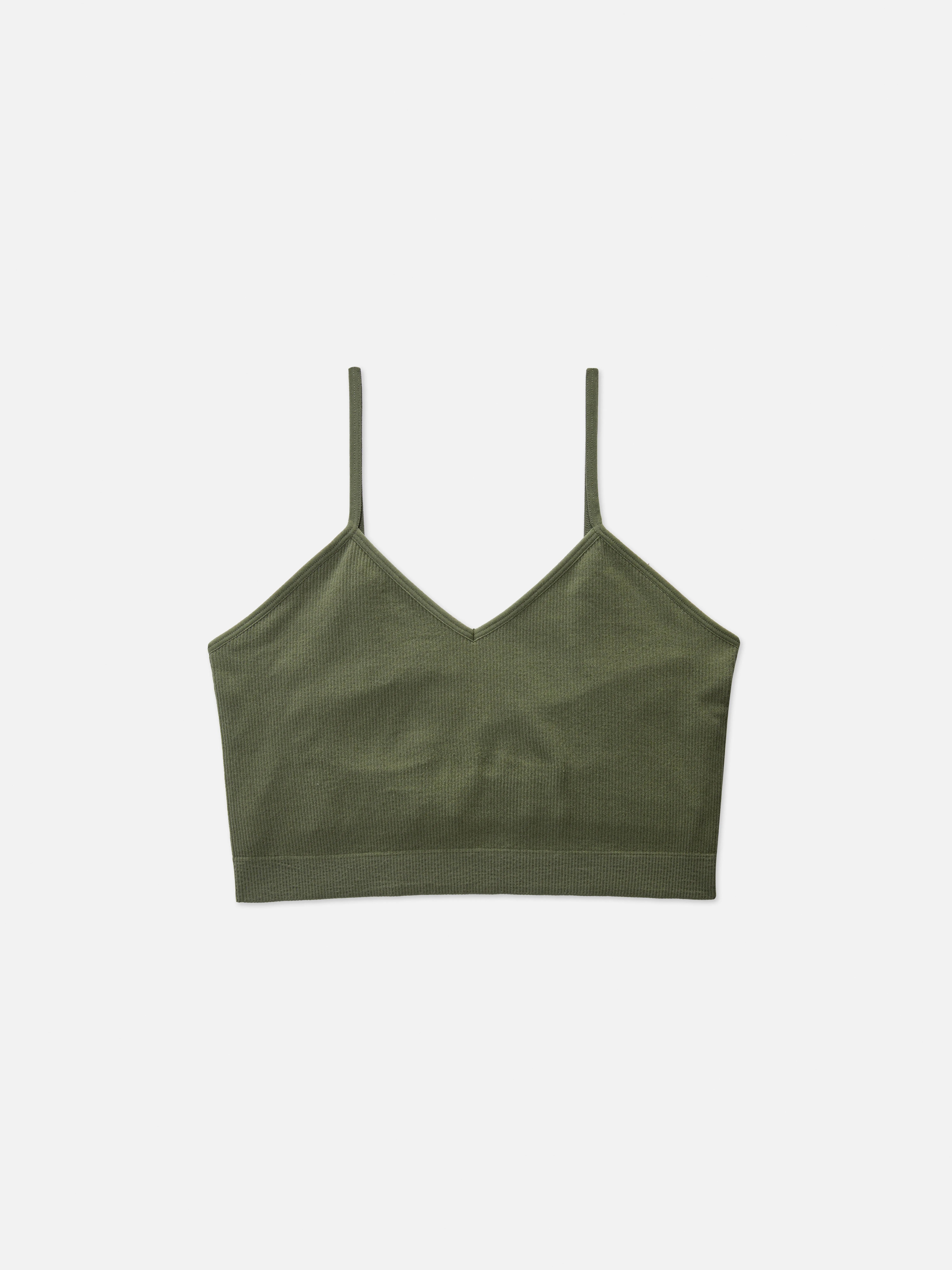 Camiseta de pijama corta acanalada de tirantes