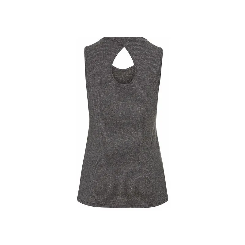 Camiseta de tirantes Odlo Halden Linencool (gris oscuro melange) Mujer