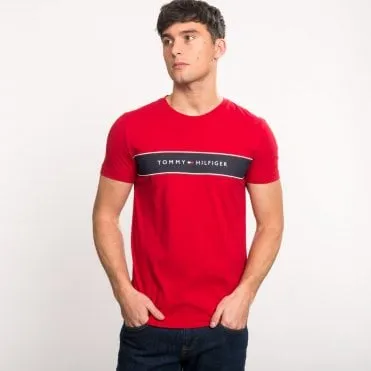CAMISETA DE TOMMY HILFIGER MW0MW12512 ROJO