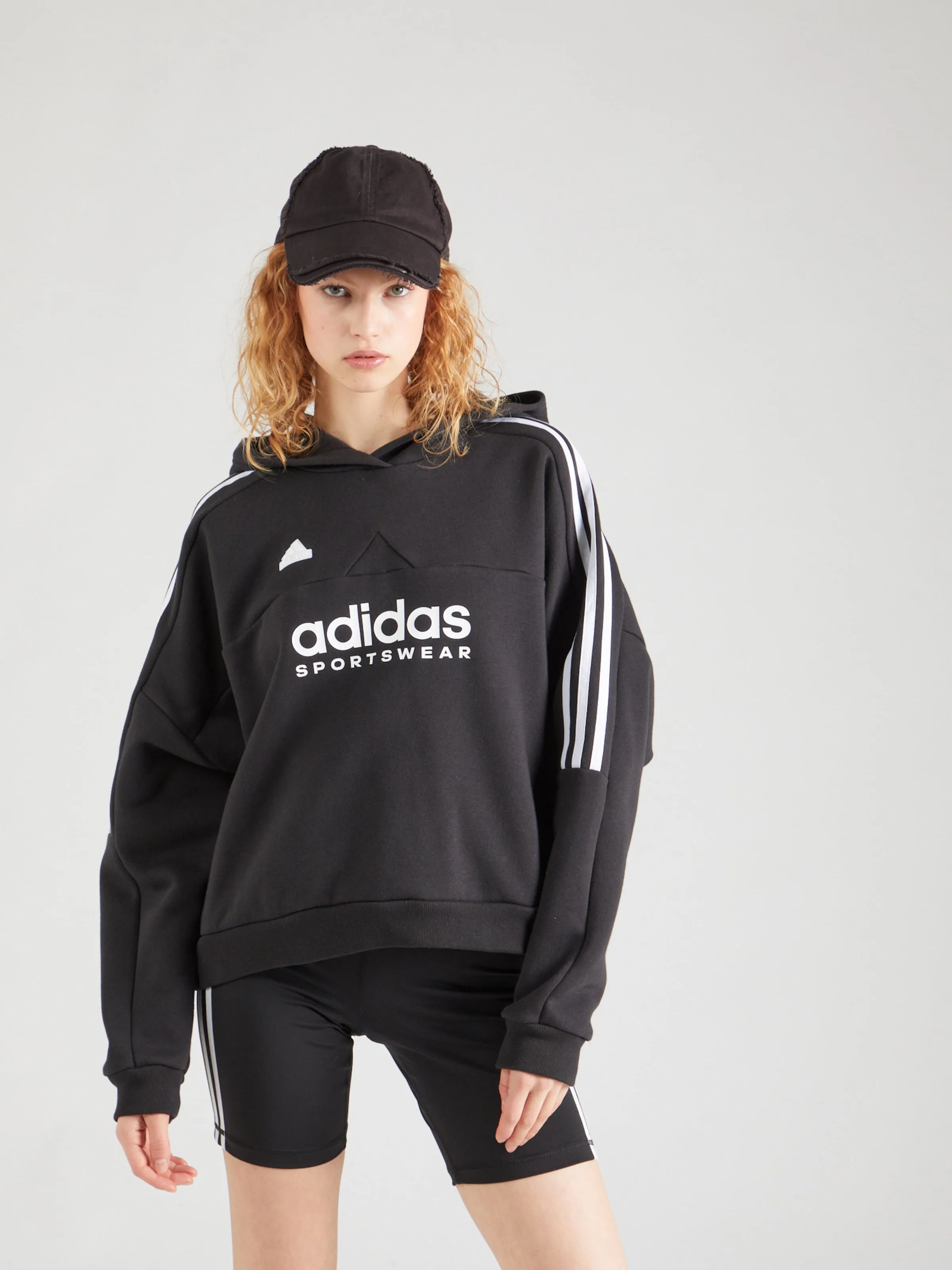 Camiseta deportiva 'TIRO' ADIDAS SPORTSWEAR en Negro