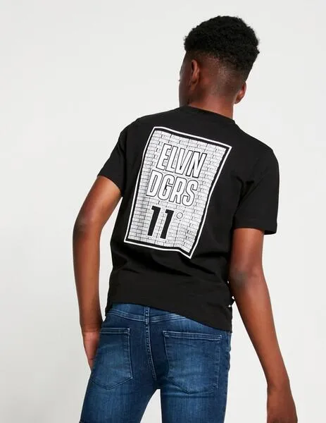 CAMISETA ELEVEN DEGREES BACK GRAPHIC  BLACK