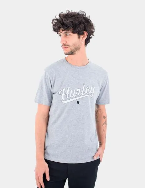 CAMISETA HURLEY HURLER  DK GREY HTR