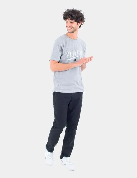 CAMISETA HURLEY HURLER  DK GREY HTR