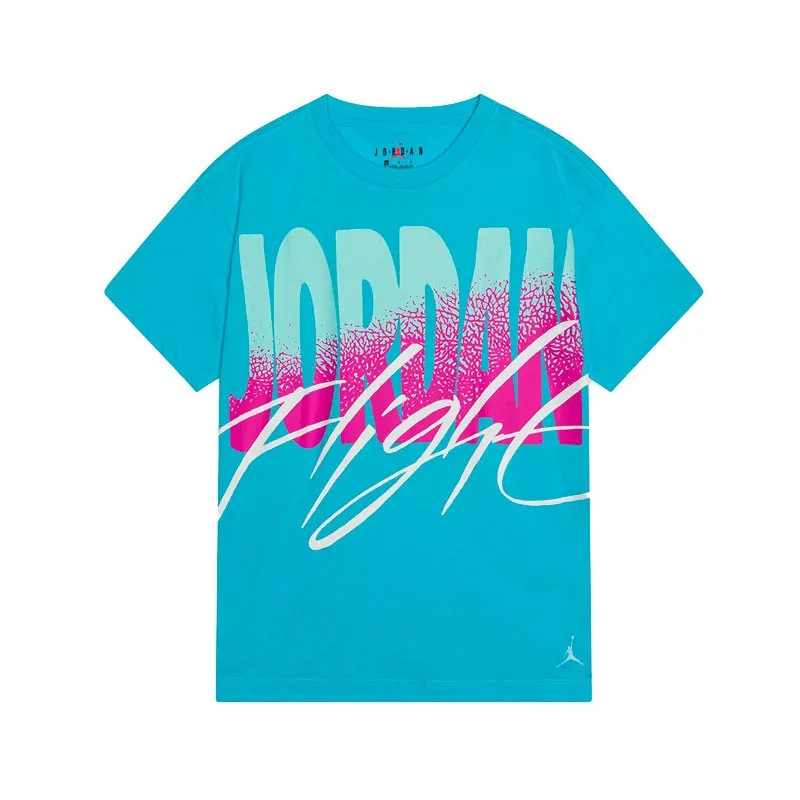 CAMISETA JORDAN FLIGHT RISE AZUL (JUNIOR)