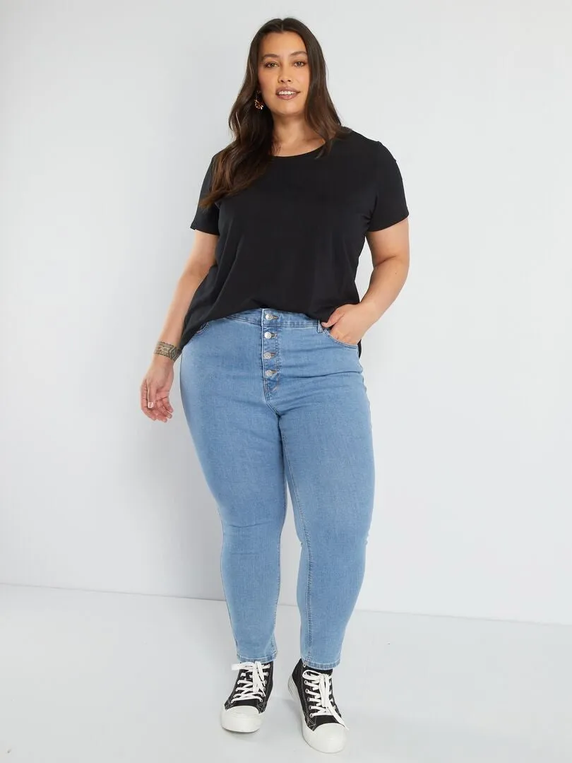 CAMISETA LISA  NEGRO