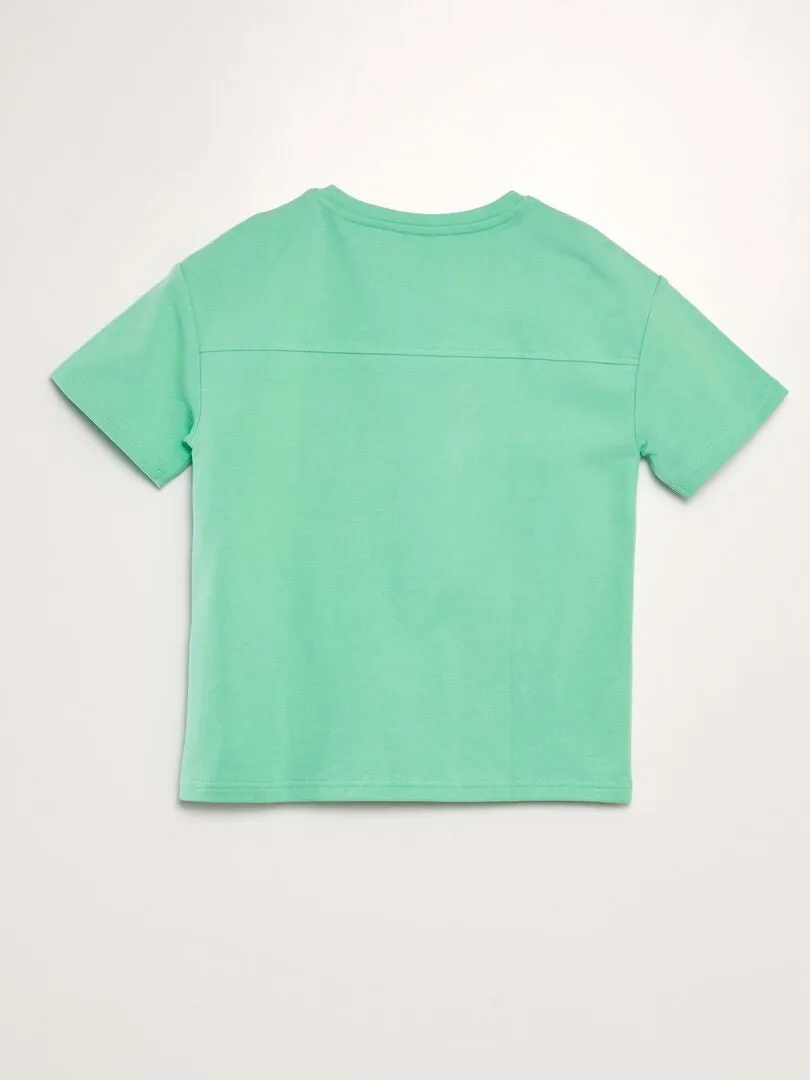 CAMISETA LOOSE  VERDE