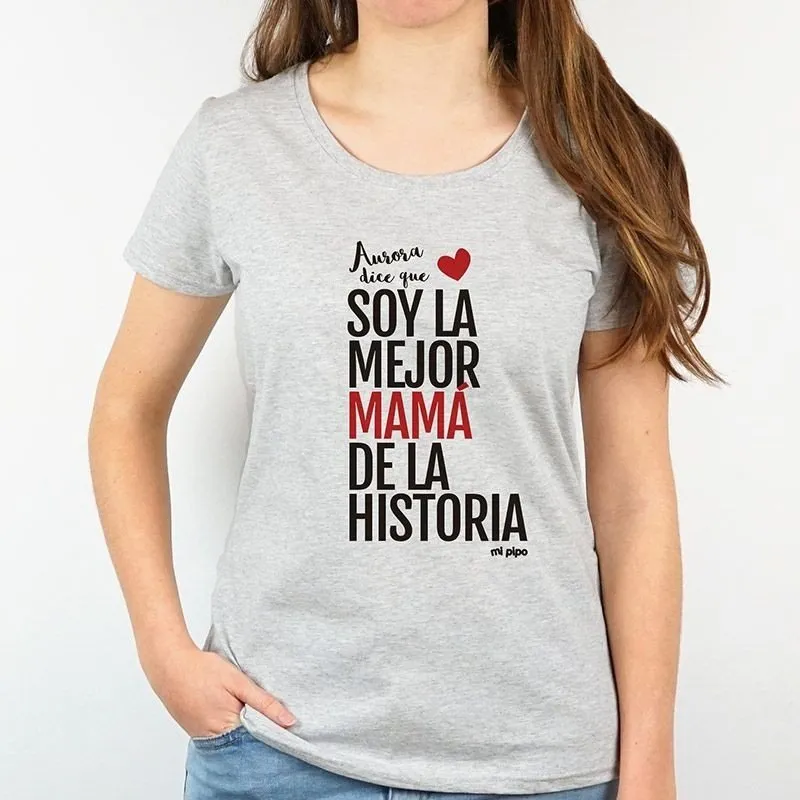 Camiseta mamá Soy la mejor