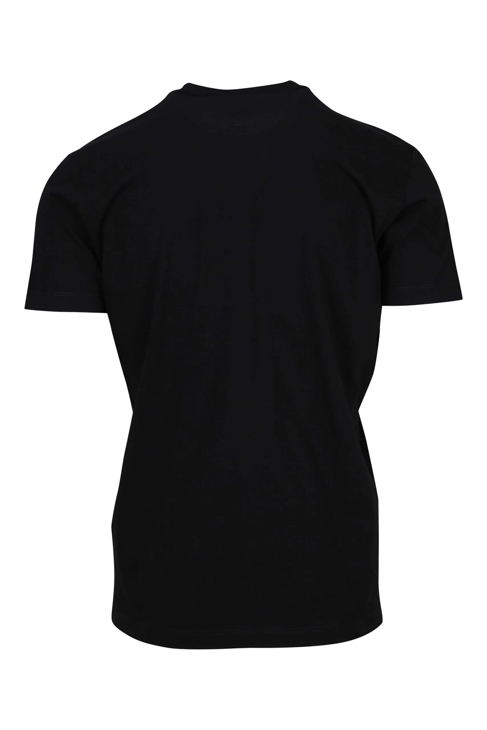 Camiseta negra con maxilogo 
