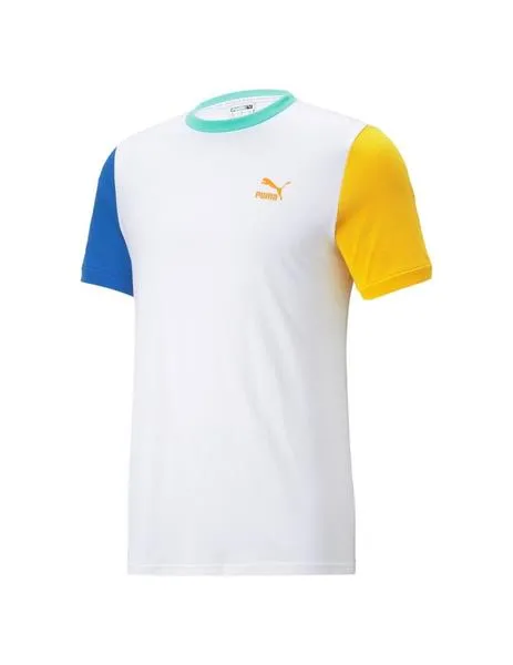 Camiseta Puma CLASSIC BLOCK Blanco