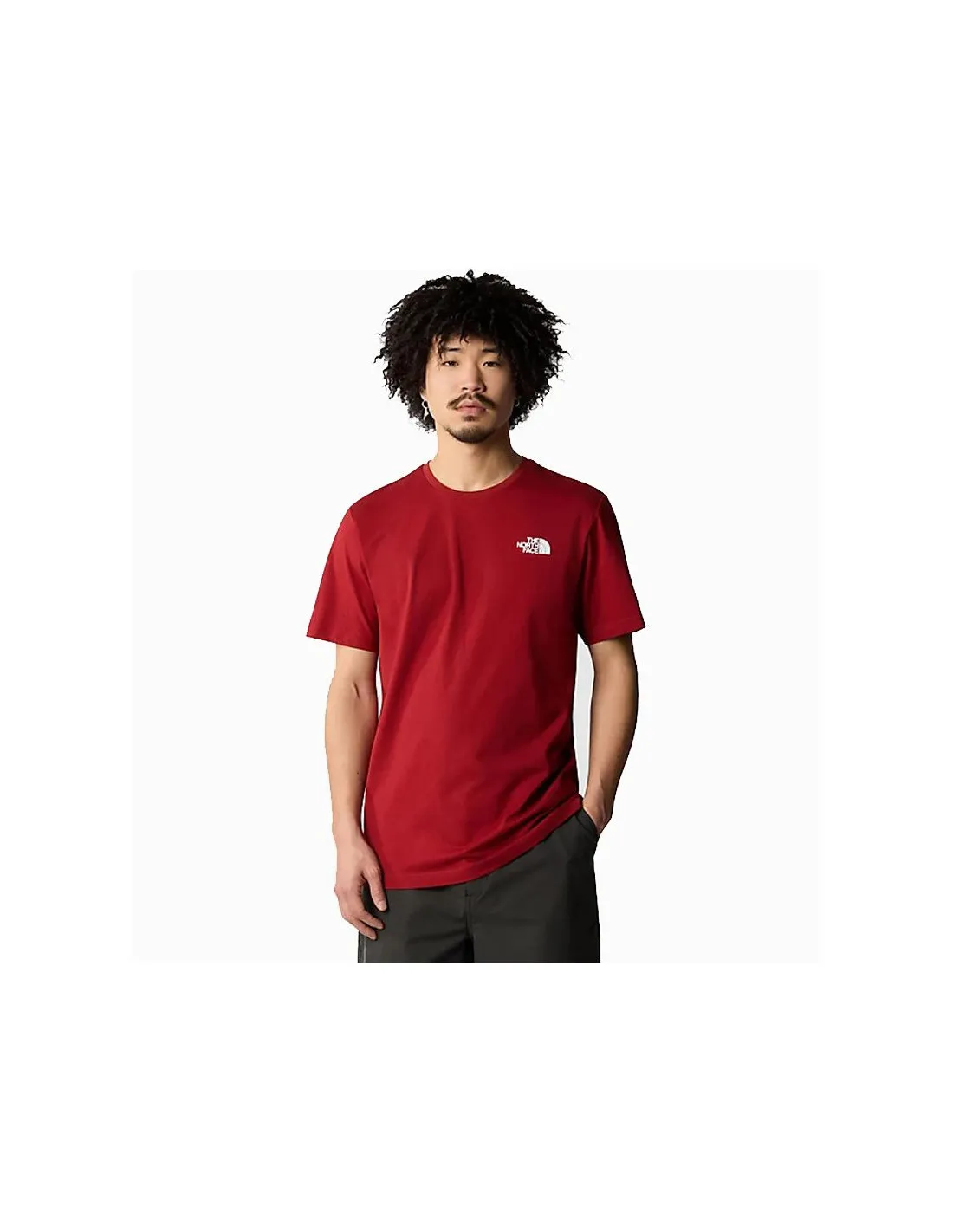 Camiseta The North Face S/S Redbox Hombre Rojo