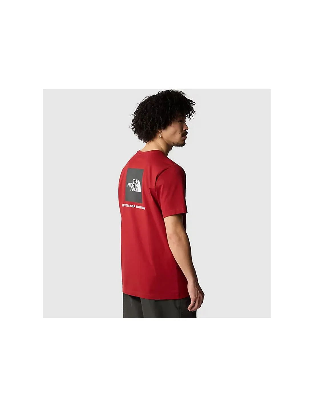 Camiseta The North Face S/S Redbox Hombre Rojo