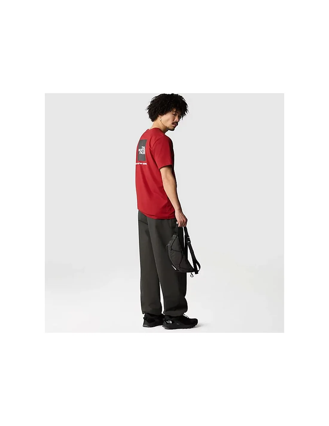 Camiseta The North Face S/S Redbox Hombre Rojo