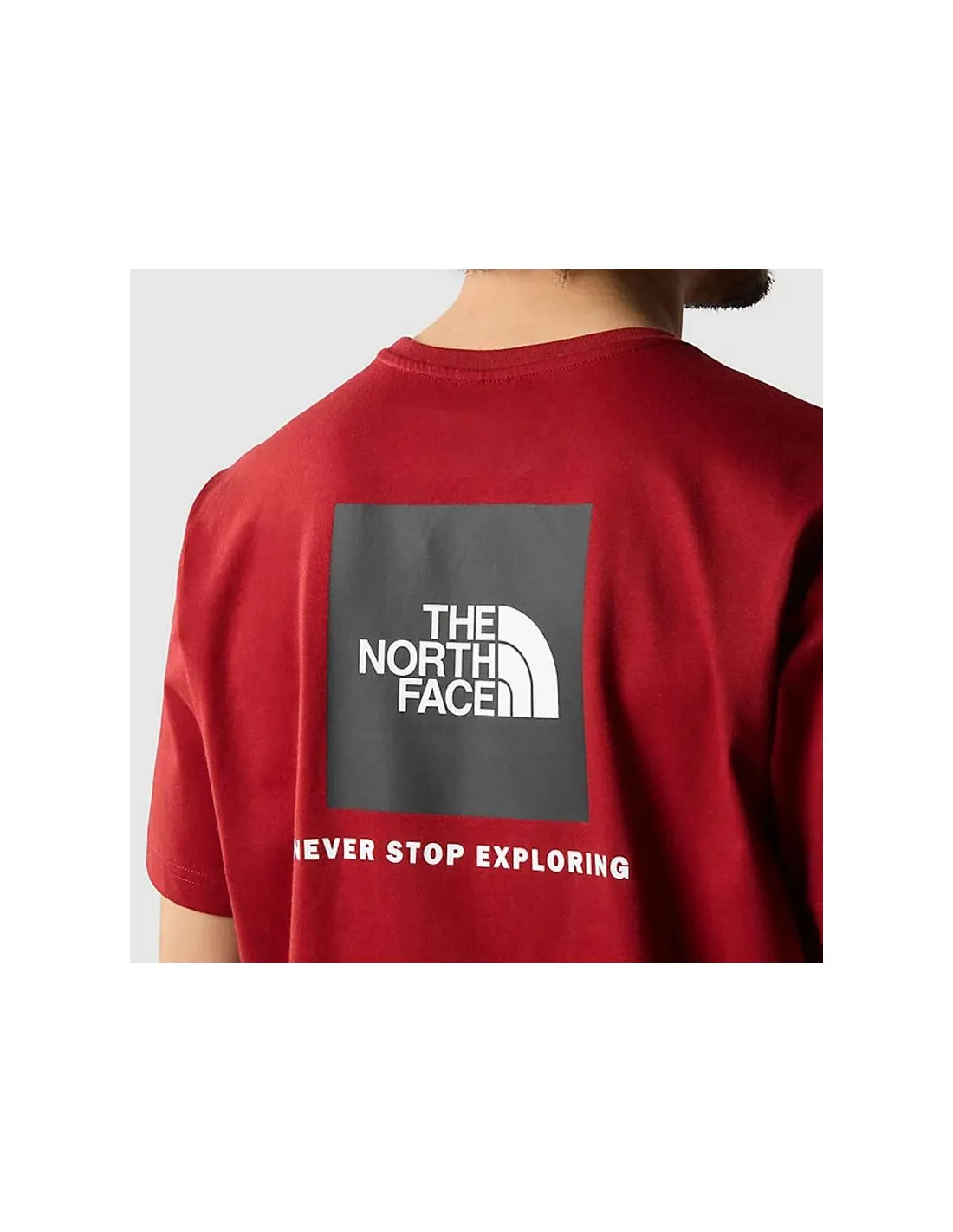 Camiseta The North Face S/S Redbox Hombre Rojo