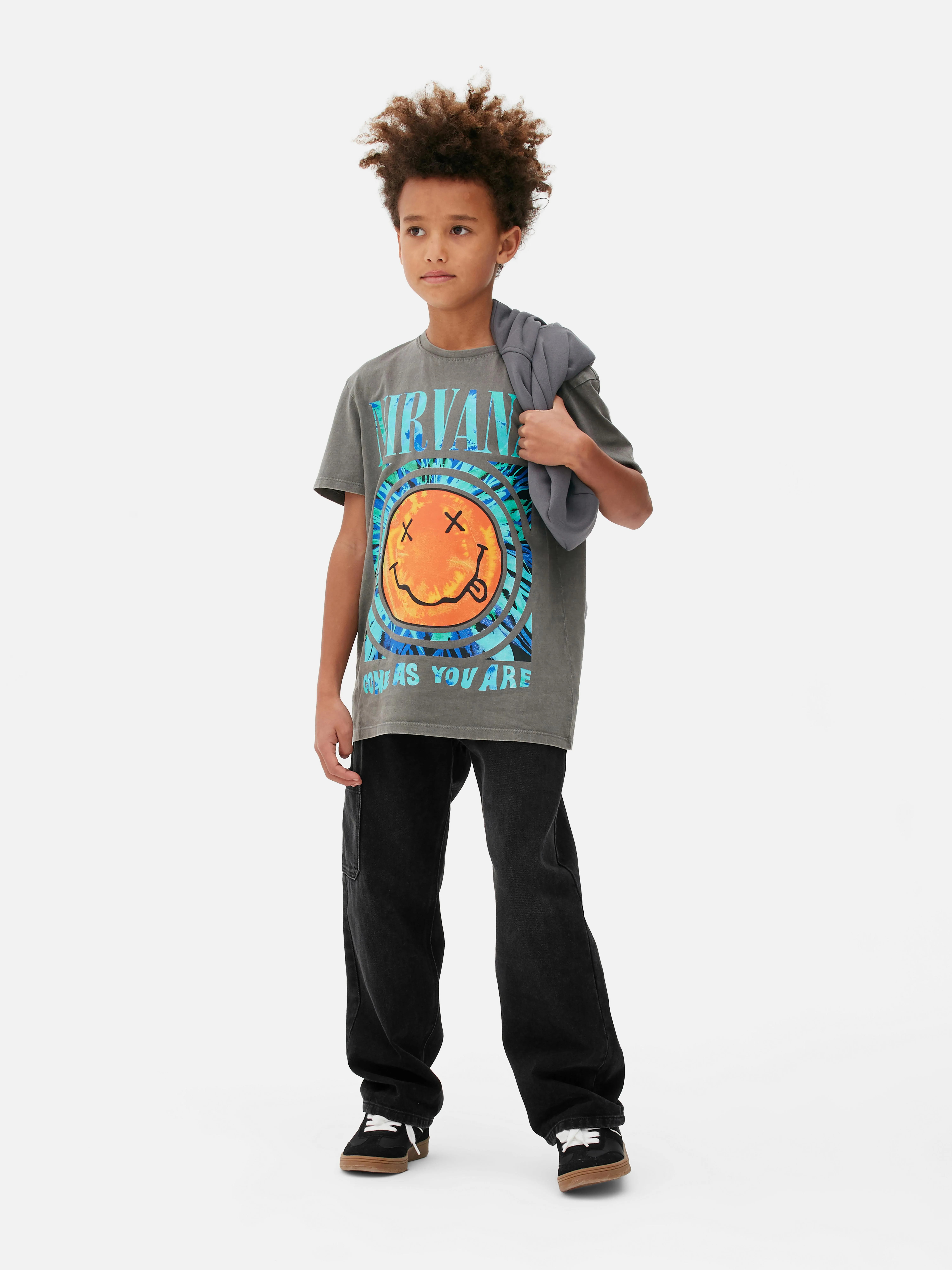 CAMISETA TIEDYE DE NIRVANA