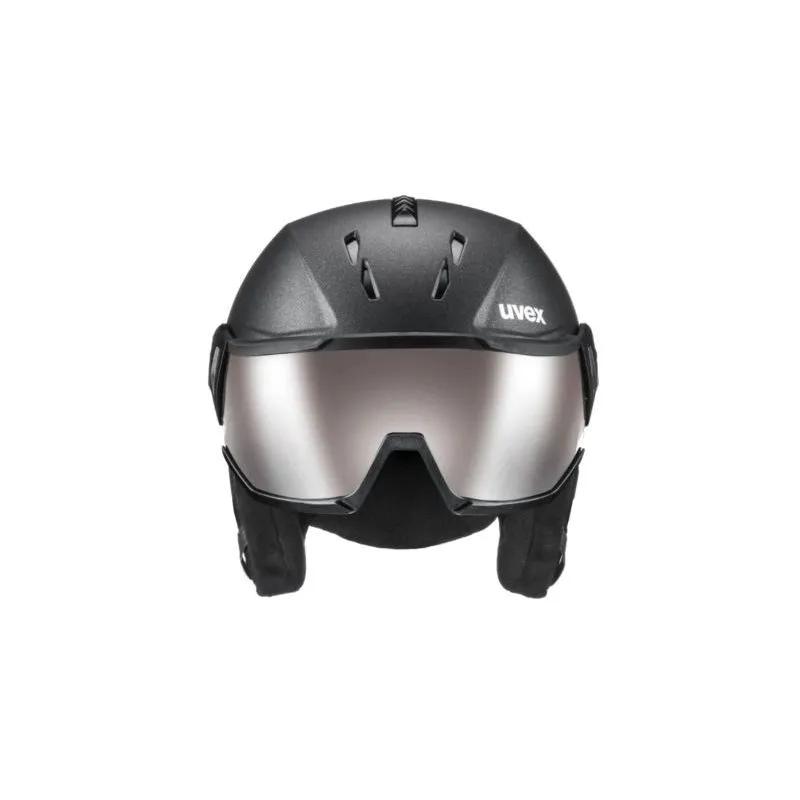 Casco con visera Uvex Instinct Visor Pro Vario (negro)