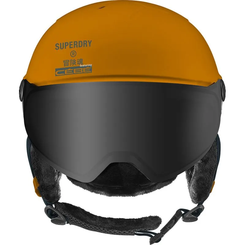 Casco de esquí con visera Cébé Contest Vision Mips X Superdry (Zinnia Ultra Black Cat. 3)