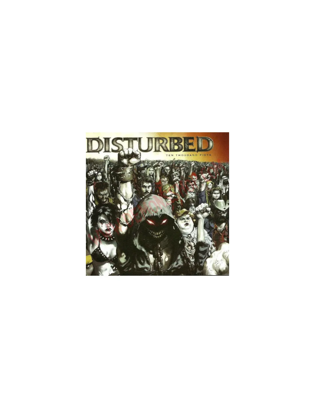 CD DISTURBED  TEN THOUSAND FISTS