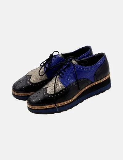 C·Doux Zapato combinado de cordones
