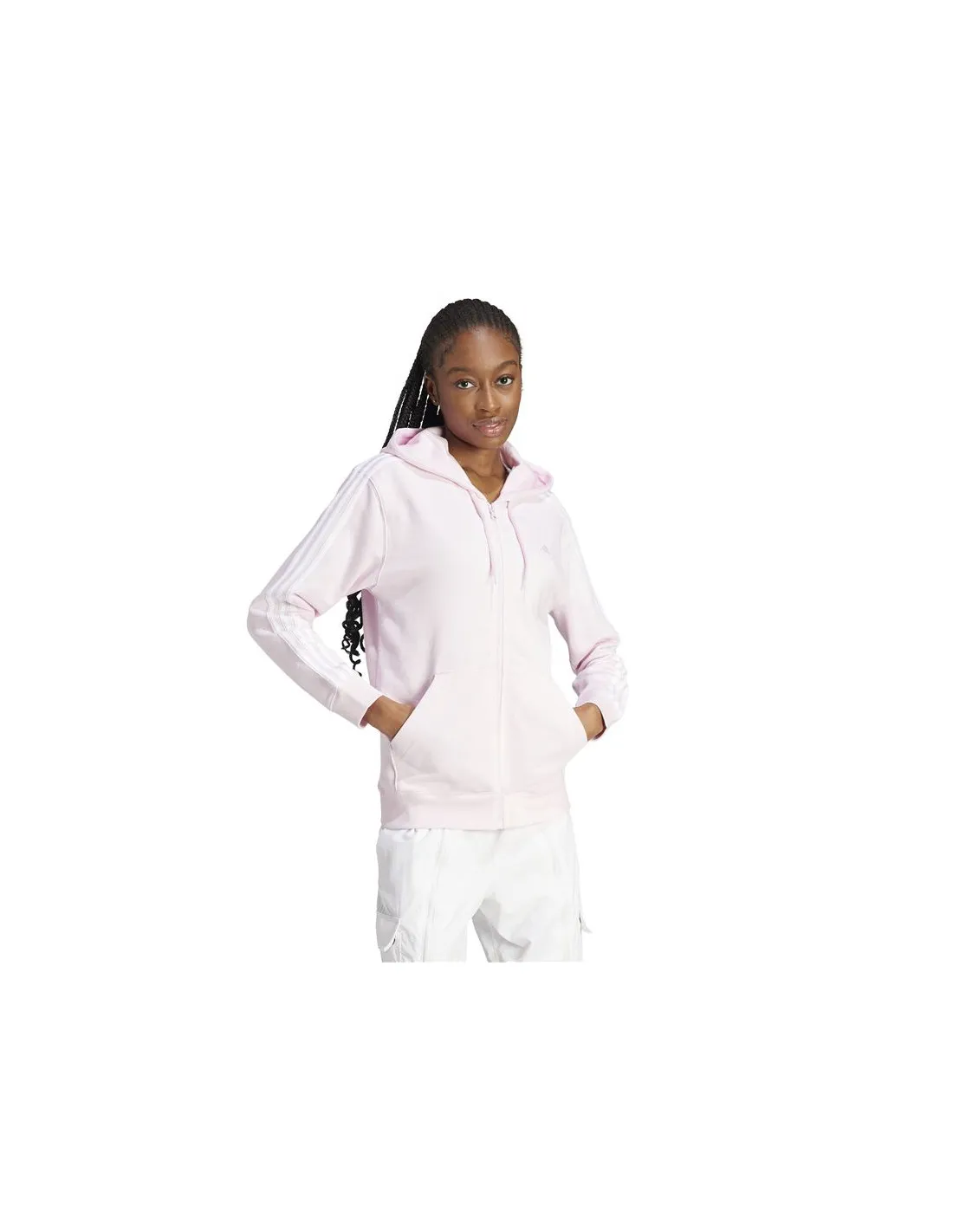 Chaqueta adidas 3S Ft Fz R Hd Mujer