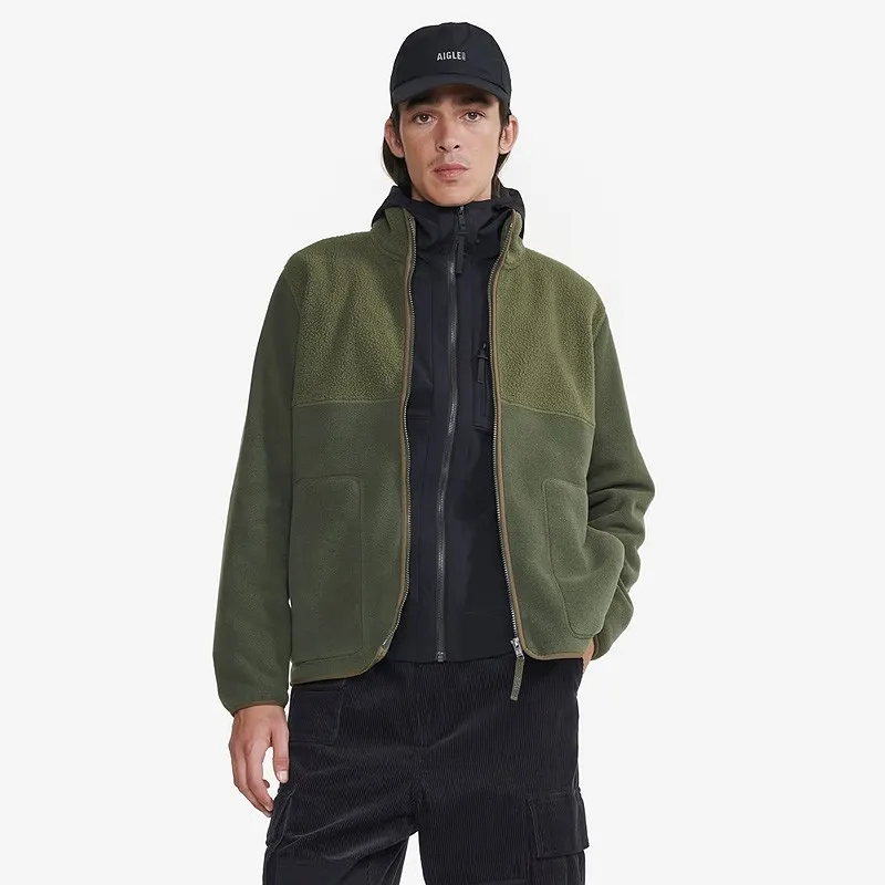 Chaqueta Aigle Forro Polartec® 300 Bimaterial con Sherpa Avocat