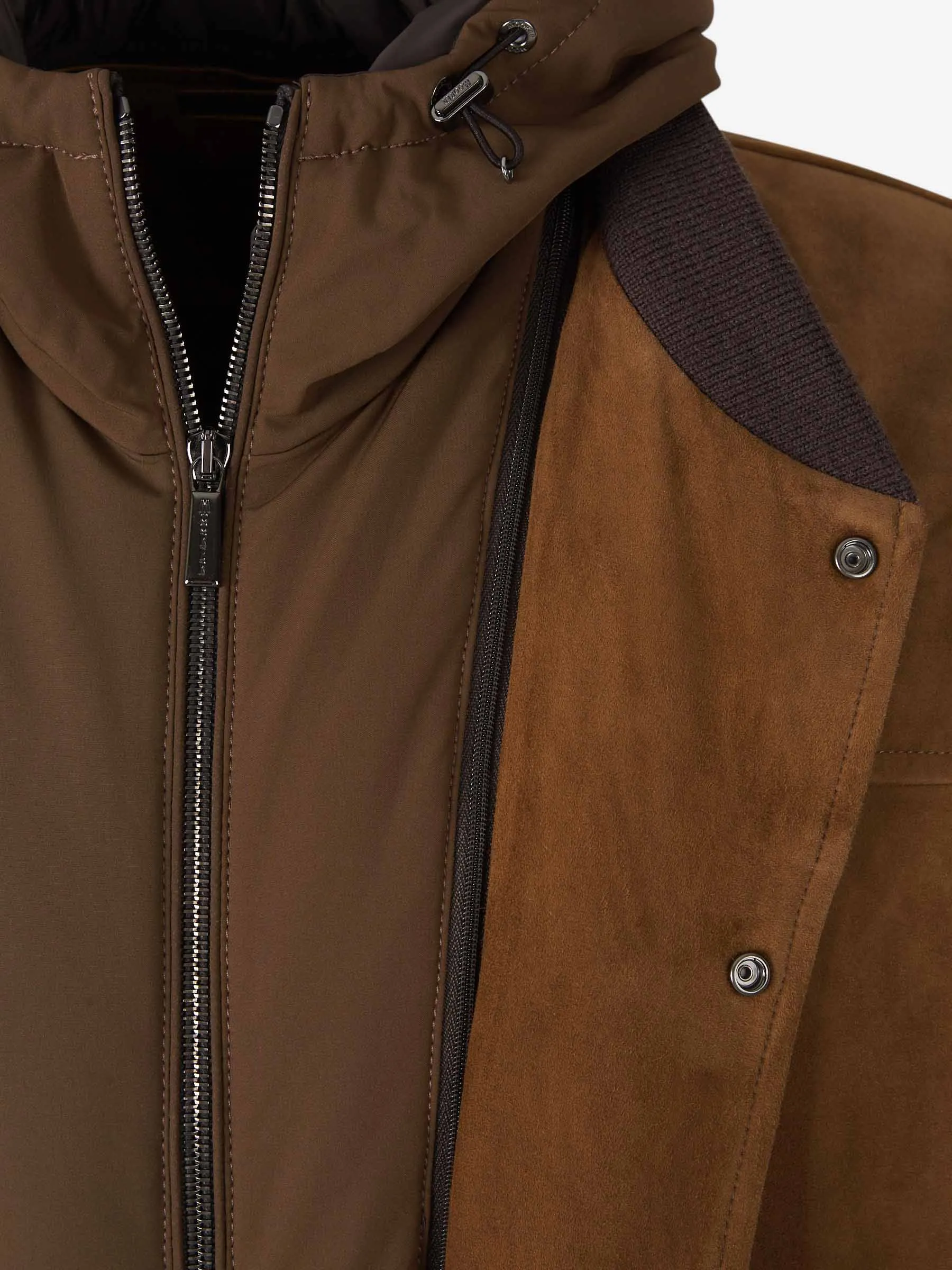 Chaqueta Bomber Capucha