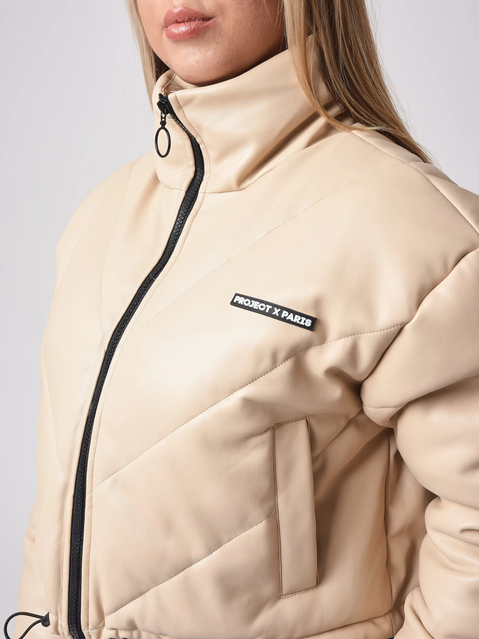 Chaqueta corta oversize