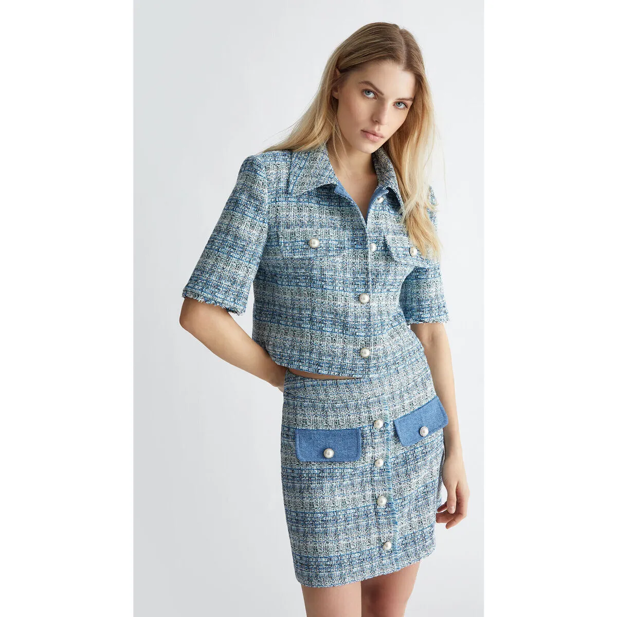 Chaqueta de tweed