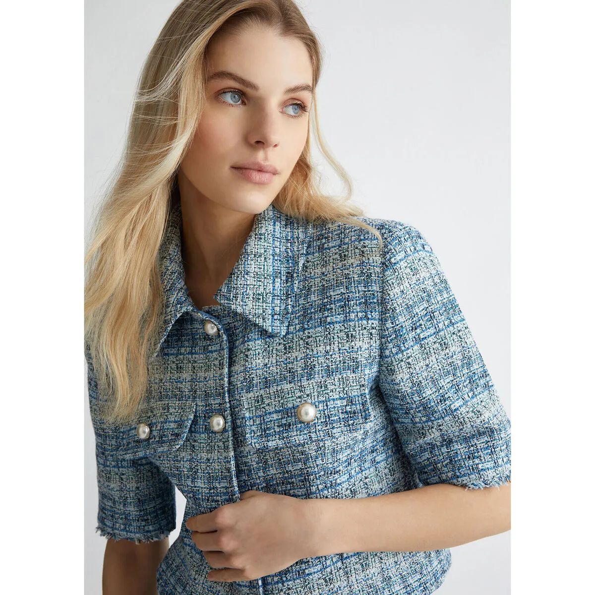Chaqueta de tweed