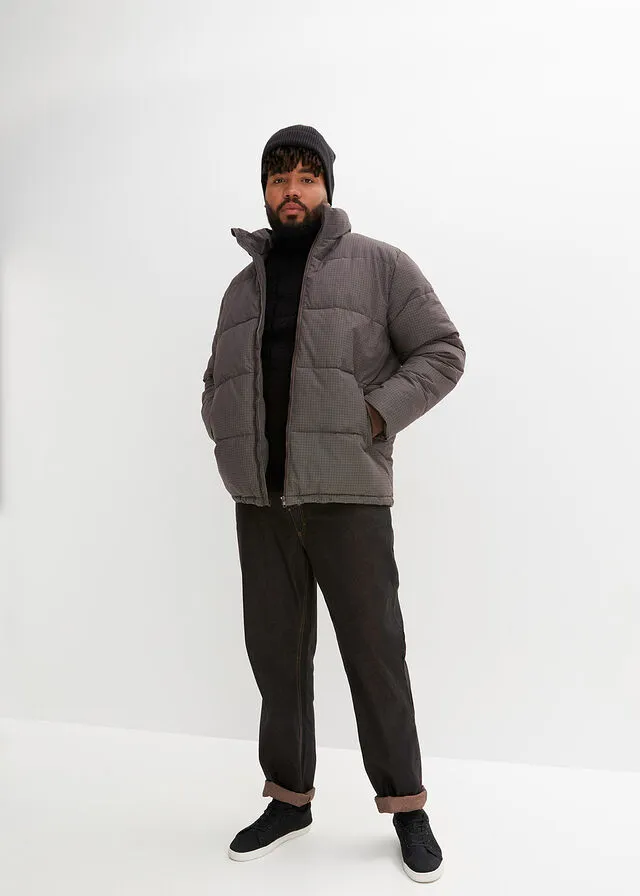 Chaqueta guateada Negro