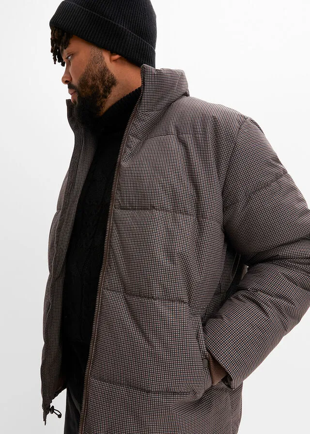 Chaqueta guateada Negro